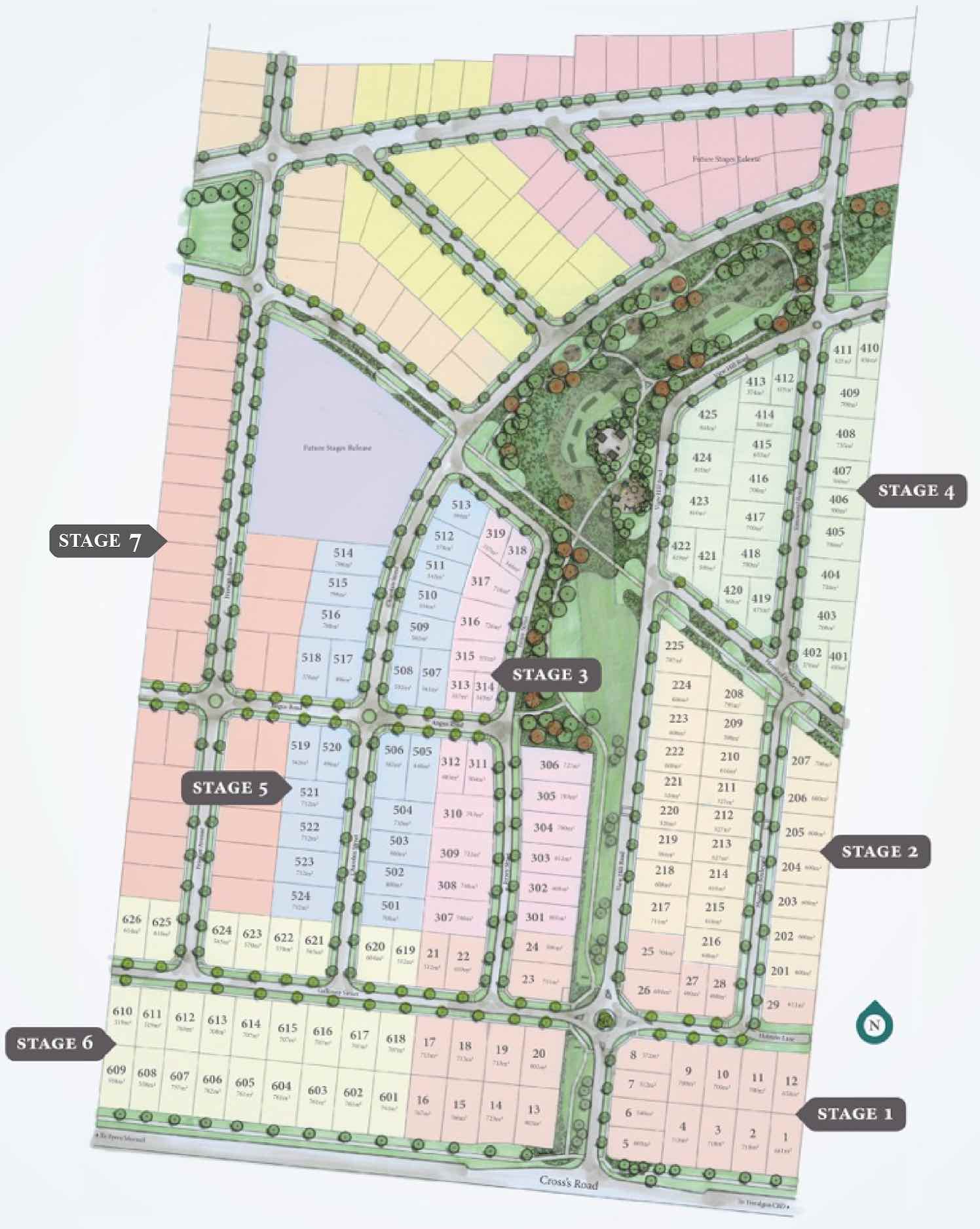 Stockdale Fields Traralgon Masterplan